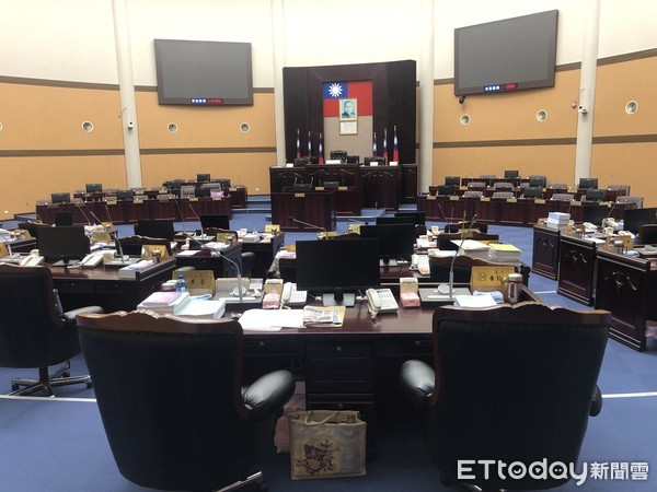 ▲▼花蓮縣議會無限期休會。（圖／記者蕭可正翻攝）