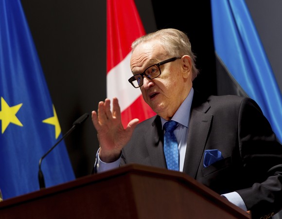 ▲▼芬蘭前總統、諾貝爾和平獎得主阿提薩里（Martti Ahtisaari）。（圖／達志影像／美聯社）