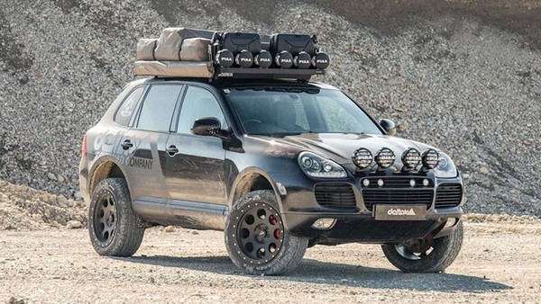 ▲保時捷Cayenne改裝成Delta 4x4 Cayenne越野車。（圖／翻攝自Delta 4x4、Crazy About Porsche）