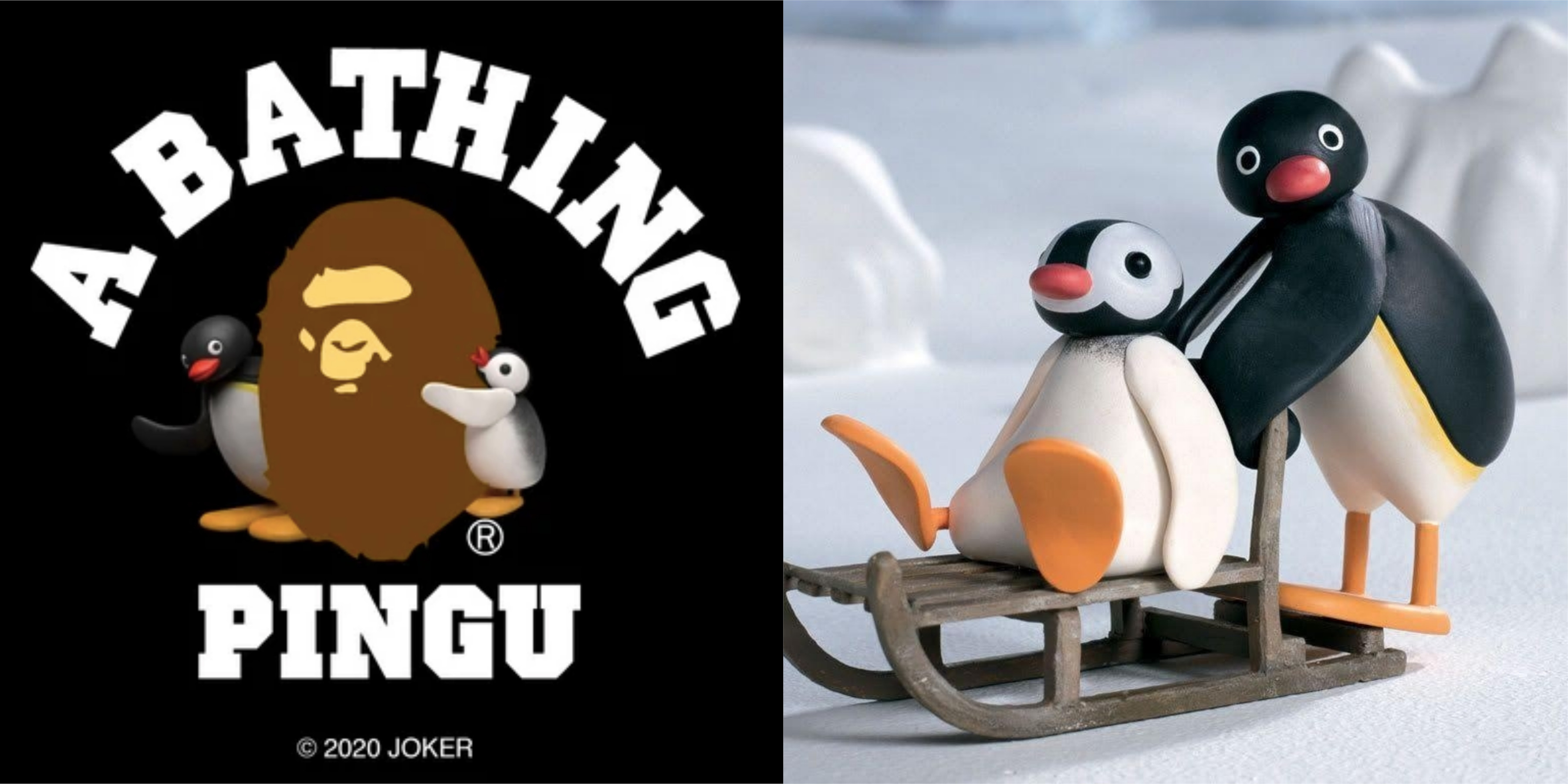 ▲BAPE X PINGU 。（圖／翻攝自IG/bape.us）