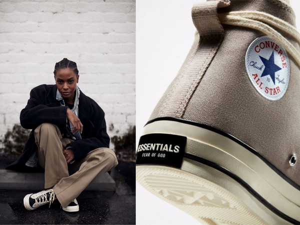 Converse X Fog Essentials黑白雙色聯名今開賣隱藏版 灰棕色 曝光 Et Fashion Ettoday新聞雲