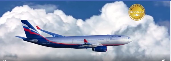 ▲俄羅的國營航空公司Aeroflot Airlines旗下客機。（圖／翻攝自 Aeroflot Airlines臉書）