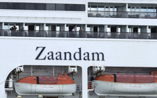 ▲荷美航運（Holland America Line）郵輪尚丹號（Zaandam）。（圖／達志影像／美聯社）