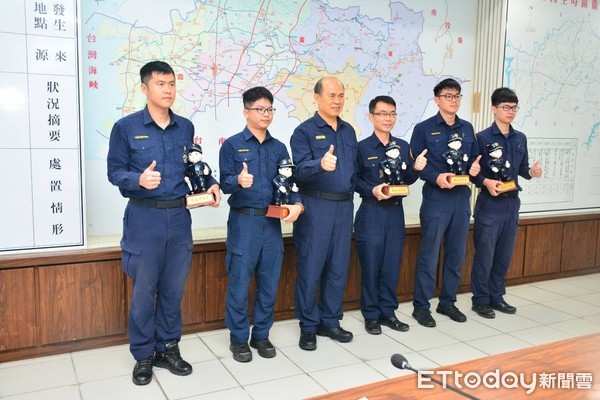 ▲嘉義縣警察局表揚「為民服務優良員警」。（圖／記者翁伊森翻攝）