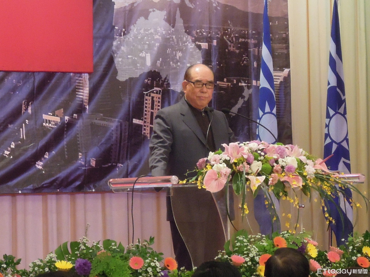 ▲前行政院長郝柏村出席新同盟會20周年慶祝會。（圖／資料照）