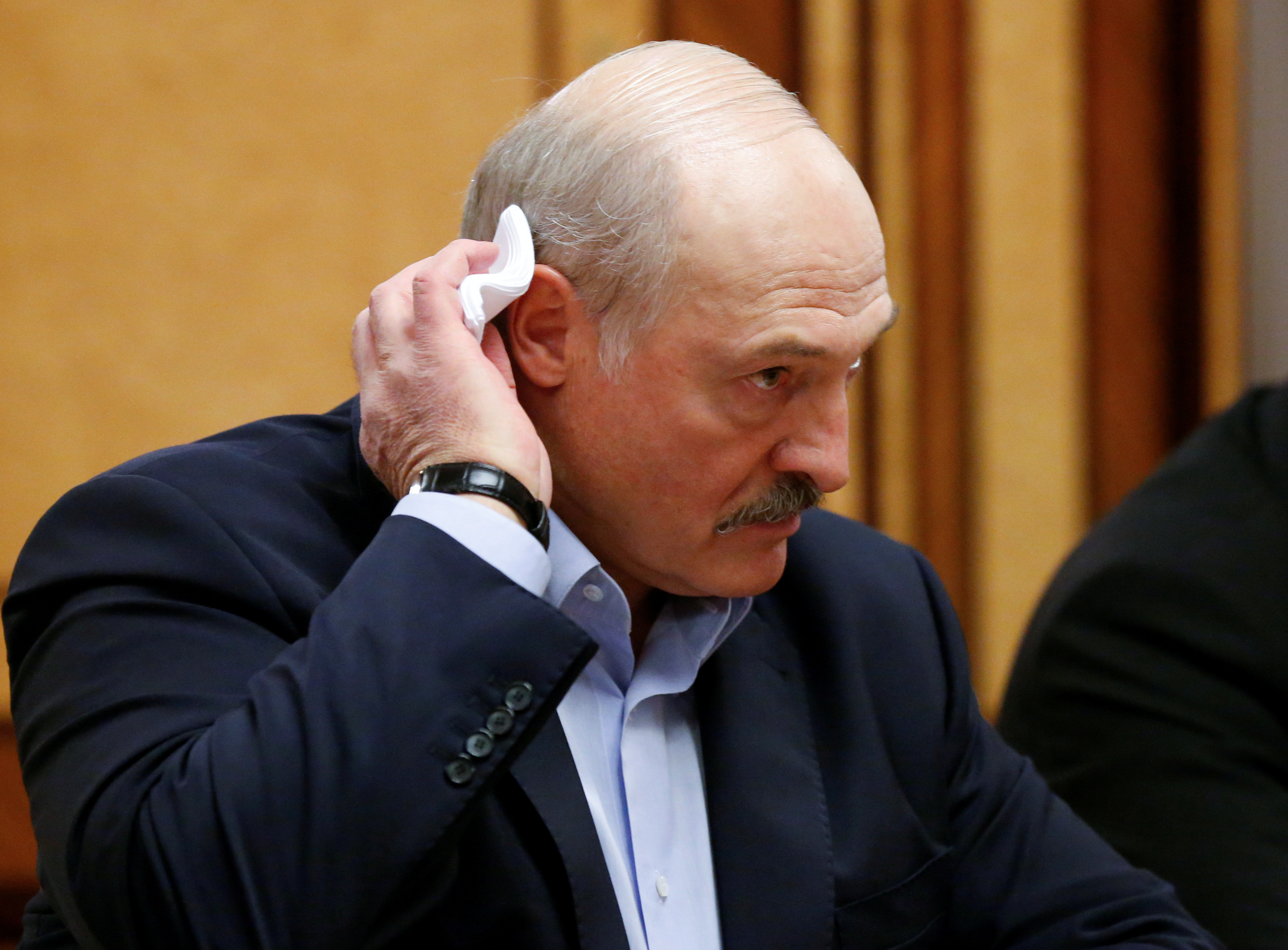 ▲▼白俄羅斯總統盧卡申科（Alexander Lukashenko）。（圖／路透）