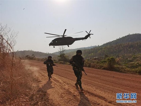 ▲▼「金龍-2020」中柬兩軍聯合訓練。（圖／新華社）
