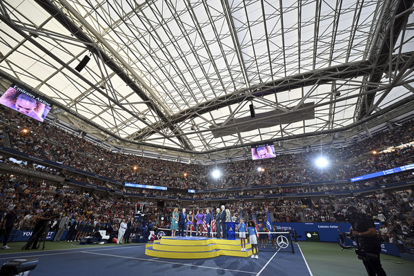 ▲▼美國網球公開賽的主球館比莉·珍·金網球中心（Billie Jean King National Tennis Center）。（圖／達志影像／美聯社）