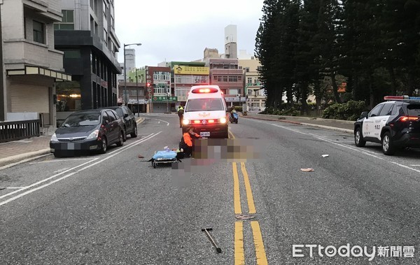 ▲▼澎湖死亡車禍。（圖／記者吳奕靖翻攝）