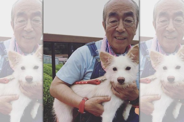 志村健入院前拜託家中幫傭幫忙照顧愛犬，竟成了他最後的遺言。（翻攝自志村健IG）