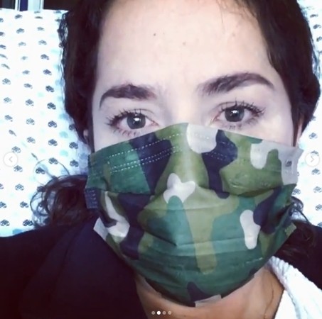 ▲丹娜加西亞確診新冠肺炎。（圖／翻攝自Instagram／丹娜加西亞）