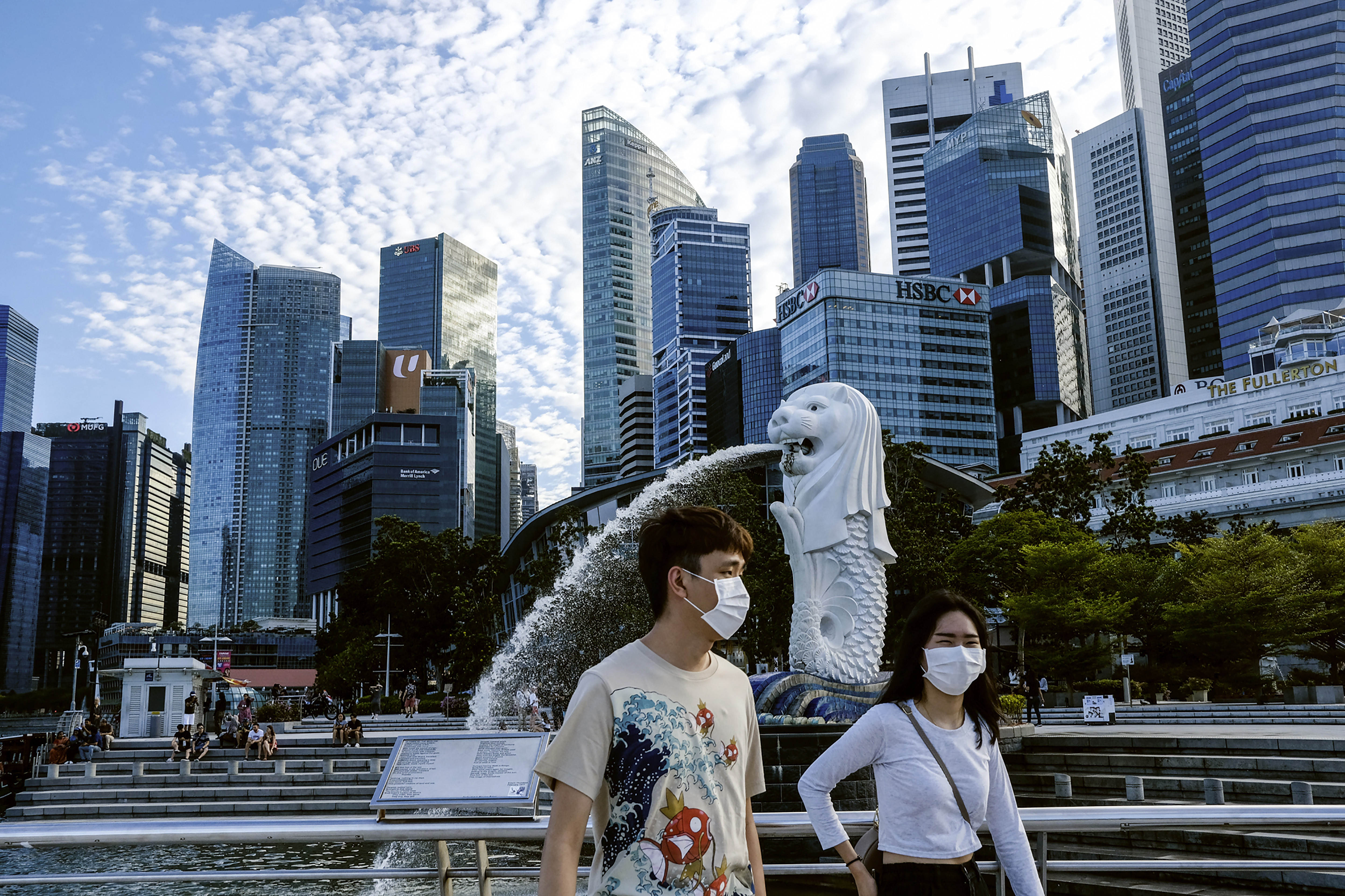 ▲▼ 新加坡,口罩,肺炎。（圖／達志影像／美聯社）