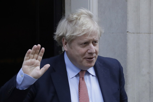 ▼英國首相強森（Boris Johnson）確診新冠肺炎，病情一度不樂觀，轉入加護病房。（圖／達志影像／美聯社）
