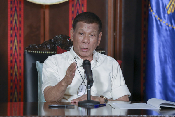 ▲菲律賓總統杜特蒂（Rodrigo Duterte）。（圖／達志影像／美聯社）