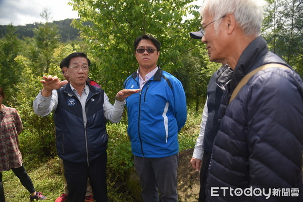 ▲▼南投縣長林明溱率縣府觀光處，到水里及信義鄉多處熱門景點，會勘周邊環境及休憩設施改善計畫。（圖／南投縣政府提供，下同）