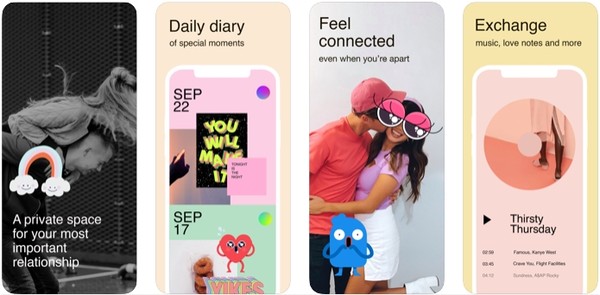 ▲▼臉書旗下NPE團隊推出情侶專屬App「Tuned」。（圖／截自App Store）