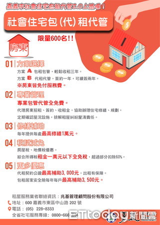 ▲▼政府幫你出租、幫你找房  嘉義市社會住宅包租代管2.0上路 。（圖／記者翁伊森翻攝）