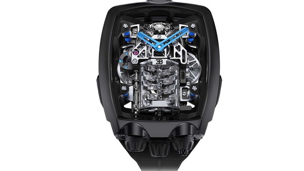 ▲Jacob & Co推出Bugatti Chiron陀飛輪（Tourbillon）手錶。（圖／翻攝自Jacob & Co）