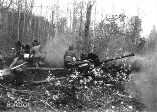 ▲中蘇珍寶島戰役時，中國砲兵砲擊對岸陣地。（圖／翻攝百度百科）
