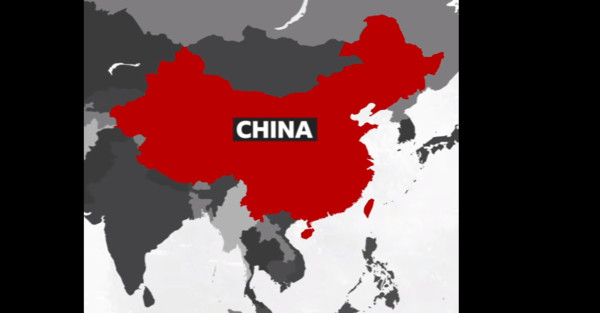 ▲▼BBC把台灣劃入中國地圖，惹火台灣網友。（圖／翻攝自BBC）