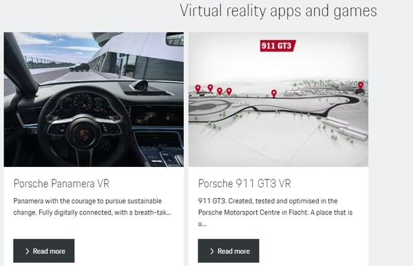 ▲▼試駕結合VR技術，並開發APP使消費者感受精緻內裝。（圖／Porsche全球官網）