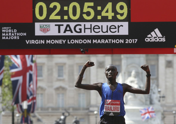▲▼ 倫敦馬拉松冠軍 Daniel Wanjiru            。（圖／達志影像／美聯社）