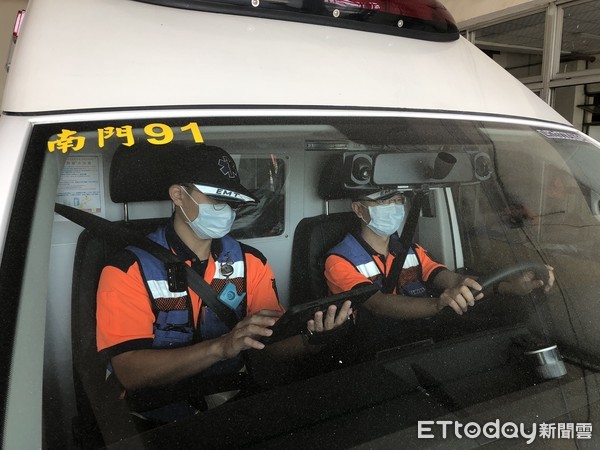 ▲台南市消防局致力推動救護E化系統，到院前急救成功率高出全國5％，令人讚賞。（圖／記者林悅翻攝，下同）