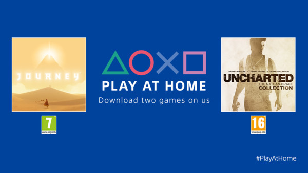 ▲▼Sony推出「Play At Home」活動提供兩款免費遊戲給PS玩家下載。（圖／翻攝自SIE官網）