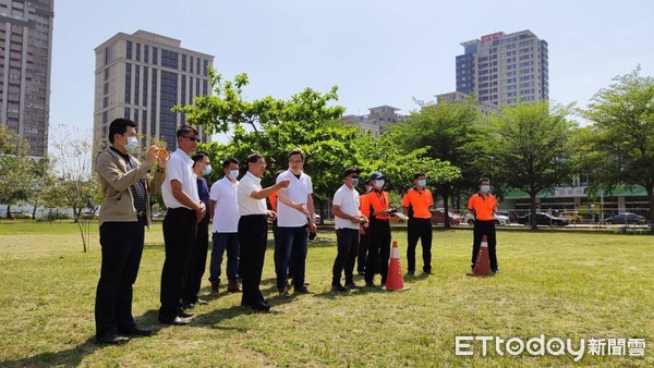 ▲台南市消防人員發揮巧思，利用報廢消防水帶打造無人機訓練場所。（圖／記者林悅翻攝，下同）