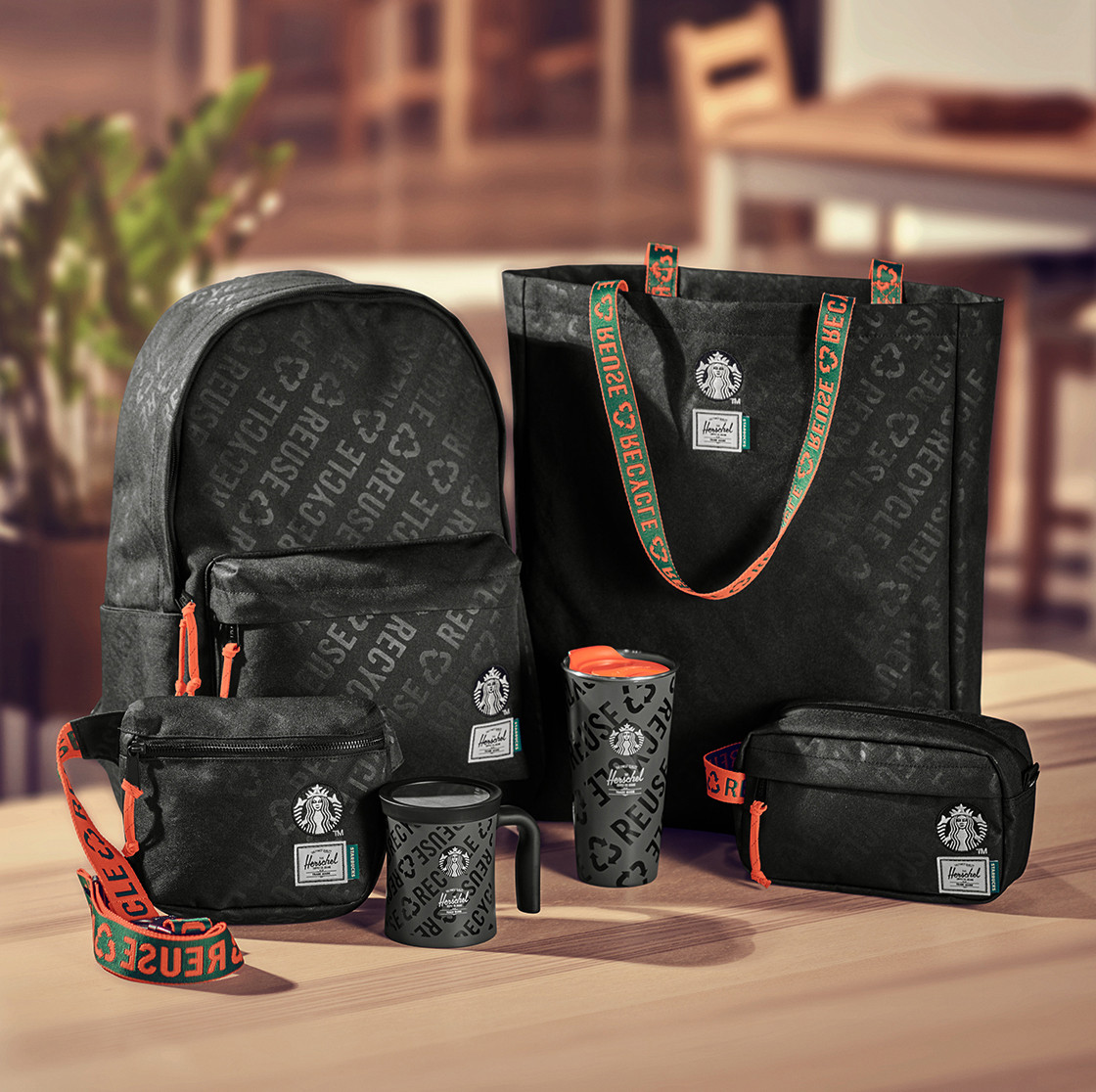 ▲HERSCHEL X Starbucks聯名。（圖／星巴克提供）