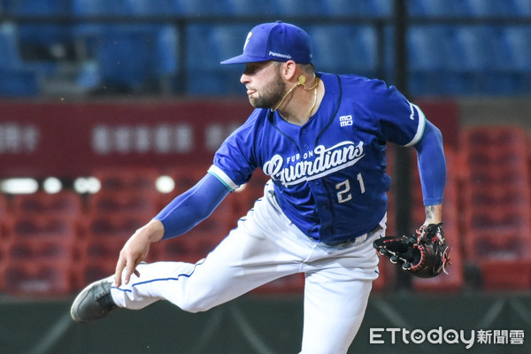 ▲富邦悍將投手伍鐸。（圖／記者林敬旻攝）