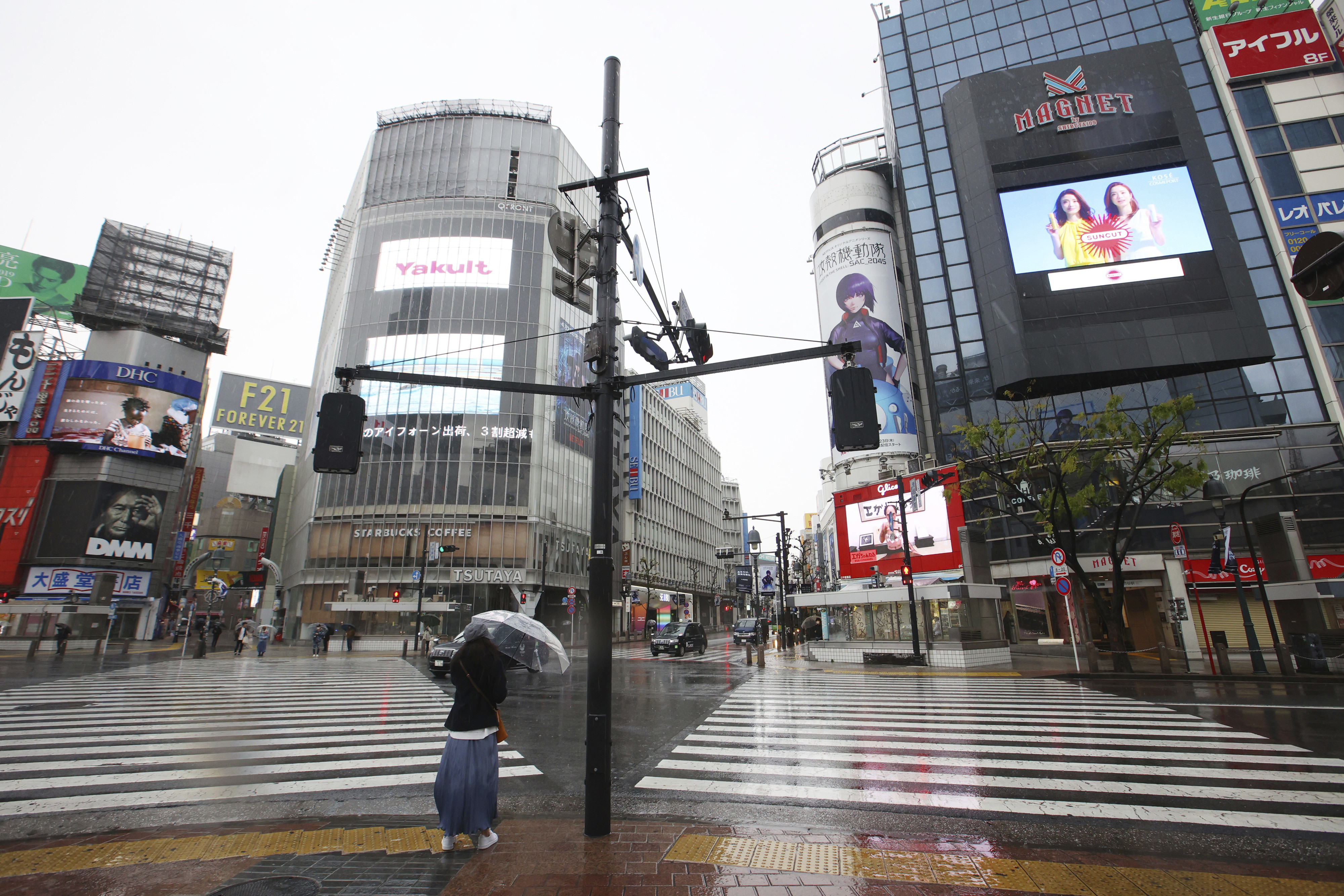 ▲▼ 日本東京,東京,新冠肺炎。（圖／達志影像／美聯社）