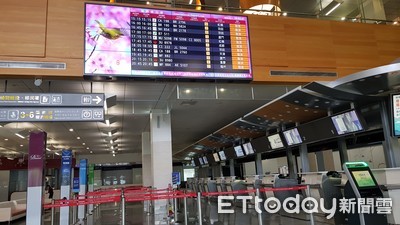快訊／松山機場大雷雨「暫停起降」　航班延誤