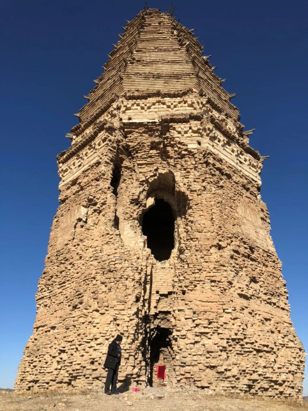 ▲武安州白塔是一座八角形密檐空心塔，為現存始建年代最早的遼塔。（圖／翻攝新華網）