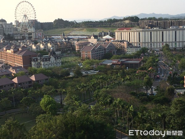 ▲義守大學空景 。（圖／記者洪靖宜翻攝）