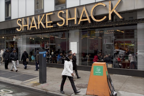 ▲▼美國SHAKE SHACK連鎖速食餐廳。（圖／達志影像／美聯社）
