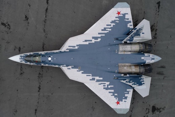 ▲▼Su-57戰鬥機,蘇-57。（圖／翻攝自俄羅斯國防部粉絲專頁）