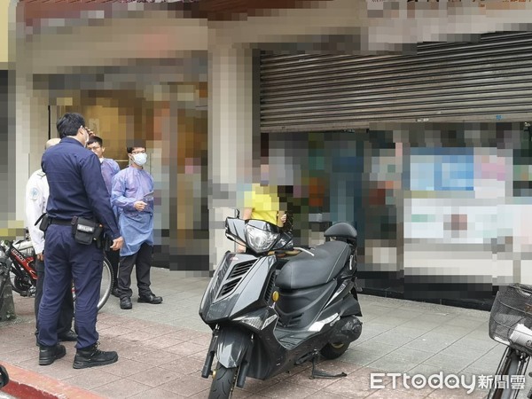 ▲台北市中正區一間藥局，一名70多歲嬤倒在浴室明顯死亡 。（圖／記者黃彥傑攝）