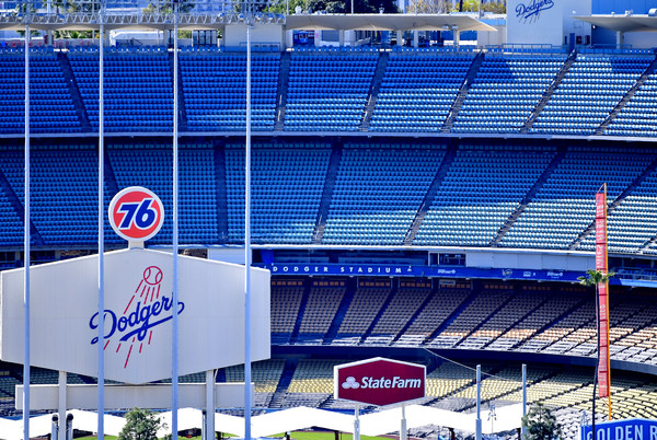 ▲MLB球場，道奇球場(Dodger Stadium)。（圖／路透）