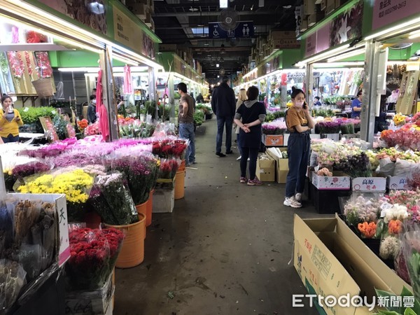 ▲▼台北市花卉批發市場,花束,花,花卉。（圖／記者許展溢攝）