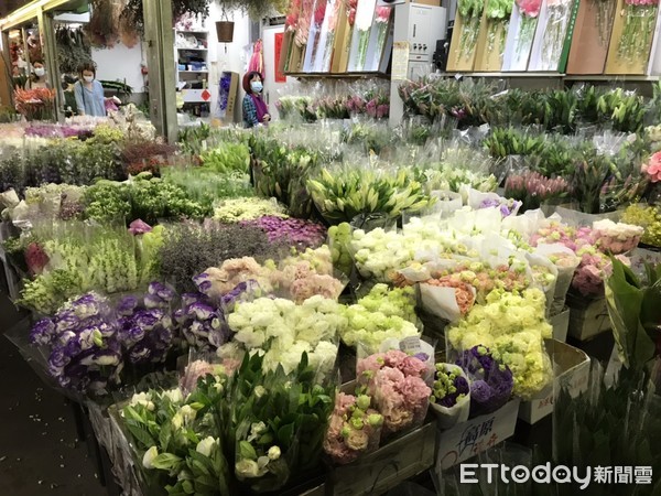 ▲▼台北市花卉批發市場,花束,花,花卉。（圖／記者許展溢攝）