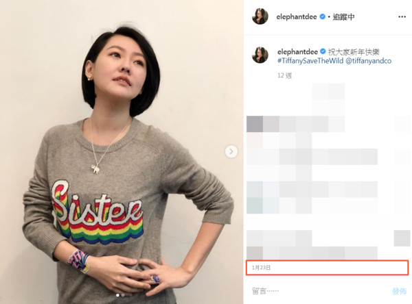 ▲▼小S。（圖／翻攝自Instagram／elephantdee）