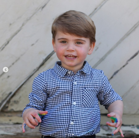 ▲▼威廉王子、凱特王妃2歲小兒子路易王子。（圖／翻攝自Instagram／Kensington Palace）