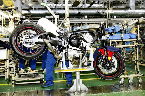 日本四大摩托車廠暫時關閉產線。（圖／Webike）