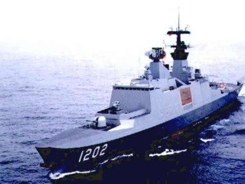 ▲購自法國的拉法葉級巡防艦「康定艦」。(圖／軍聞社)