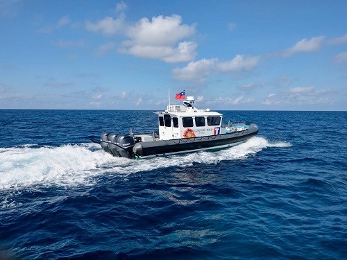 ▲▼   海巡署CP-1023多功能艇 進駐南沙太平島          。