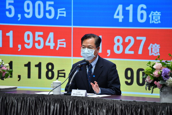 ▲政委龔明鑫。（圖／行政院提供）