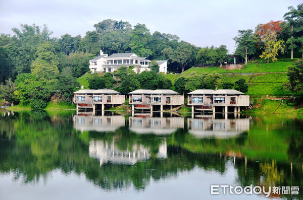 ▲台南市柳營區尖山埤江南渡假村，近日取得銅級環保標章旅館，為為台南第二家環保標章旅館。（圖／記者林悅翻攝，下同）