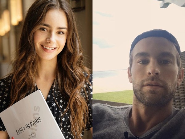 ▲▼ 莉莉柯林斯同框《花邊教主》柴斯克勞福。（圖／翻攝自Instagram／Chace Crawford、Lily Collins）