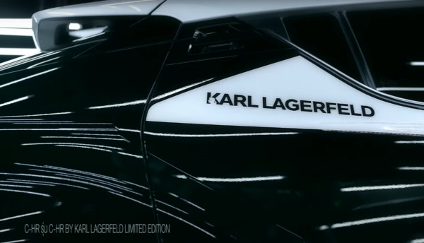 ▲泰國Toyota推出C-HR 「老佛爺」Karl Lagerfeld特仕版。（圖／翻攝自Youtube／Toyota Motor Thailand）